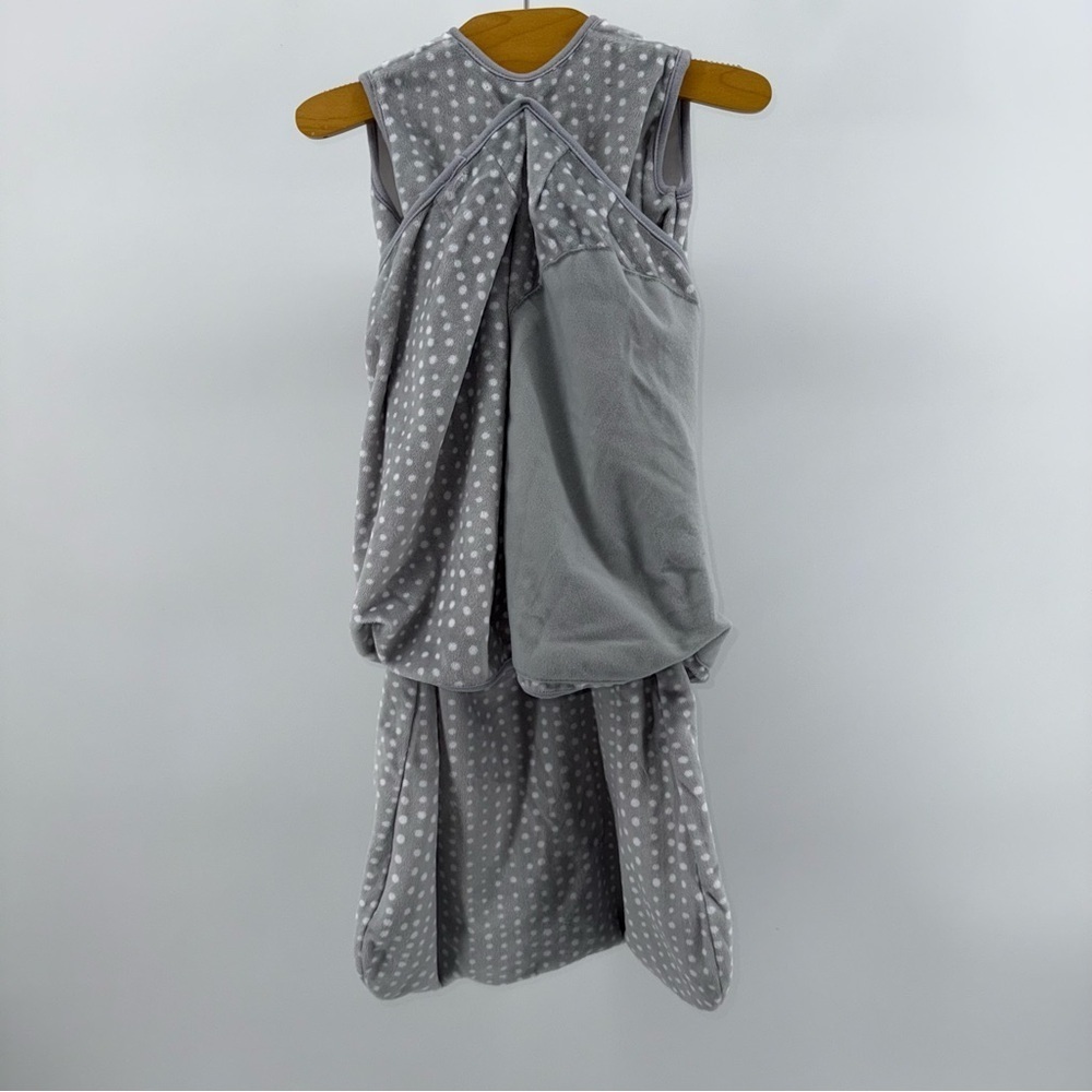 Halo for Pottery Barn Swaddle Gray Polka Dots Sleep Sack - Picture 2 of 3